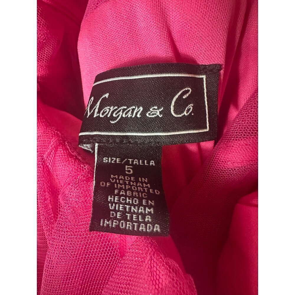 Size 5* MORGAN AND CO. Women's Corset Gown W/Sweetheart Neck & Spaghetti Straps, - Picture 7 of 9